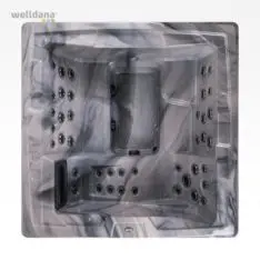 Comfortana Pro X 3 Sommerhus spabad 210x210x95cm - 